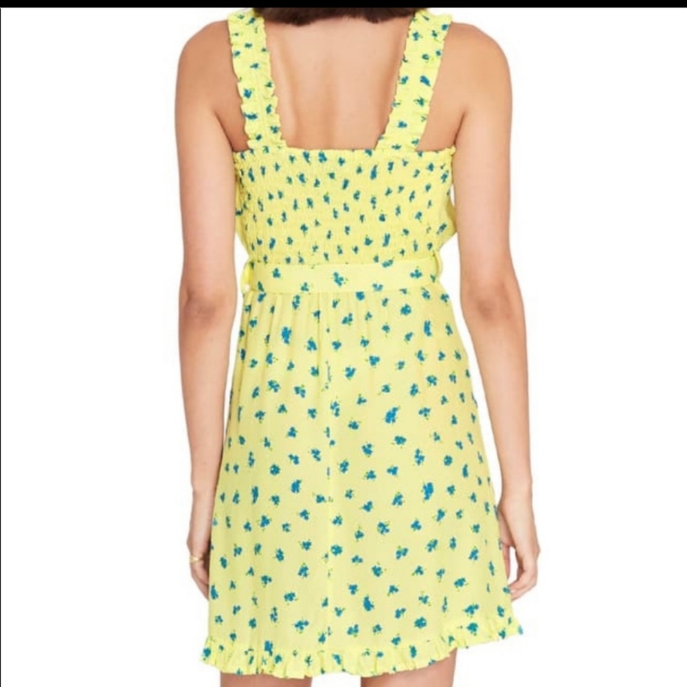 NEW Faithfull the brand Luda Lemon mini dress - Picture 5 of 8